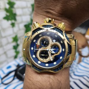 Imported Gold Dragon Chronograph - Masterpiece of Art and Precision